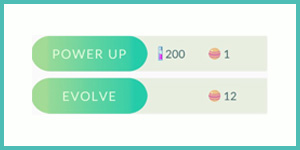 pokemon go evolve and power up